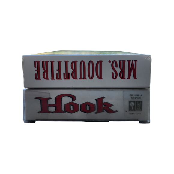 Vintage Robin Williams VHS Tapes Hook & Mrs. Doubtfire - Picture 6 of 6